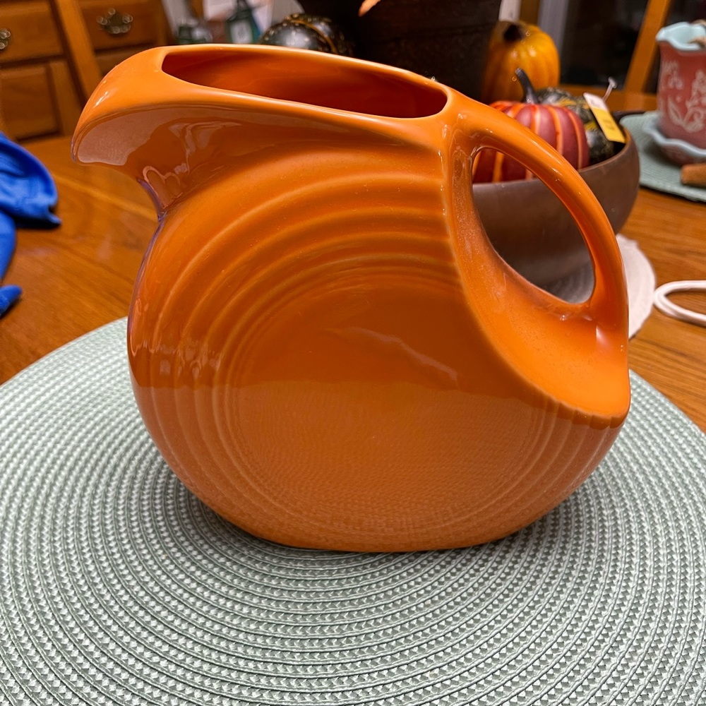Fiestaware pitcher